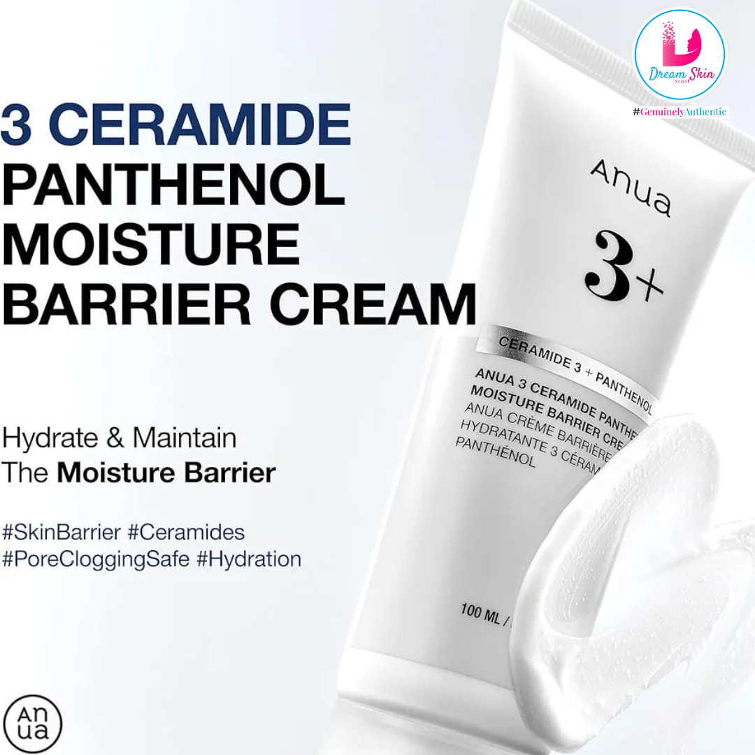 Anua 3 Ceramide Panthenol Moisture Barrier Cream  [100ml]